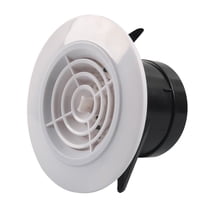 Air Vent Adjustable Round Exhaust Air Ventilation Cover Duct Fan Outlet Vent Soffit Air Vent for Bathroom Office