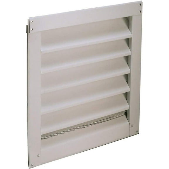 Air Vent Aluminum Wall Mount Louver Vents Carton of 6, 8in. x 8in.