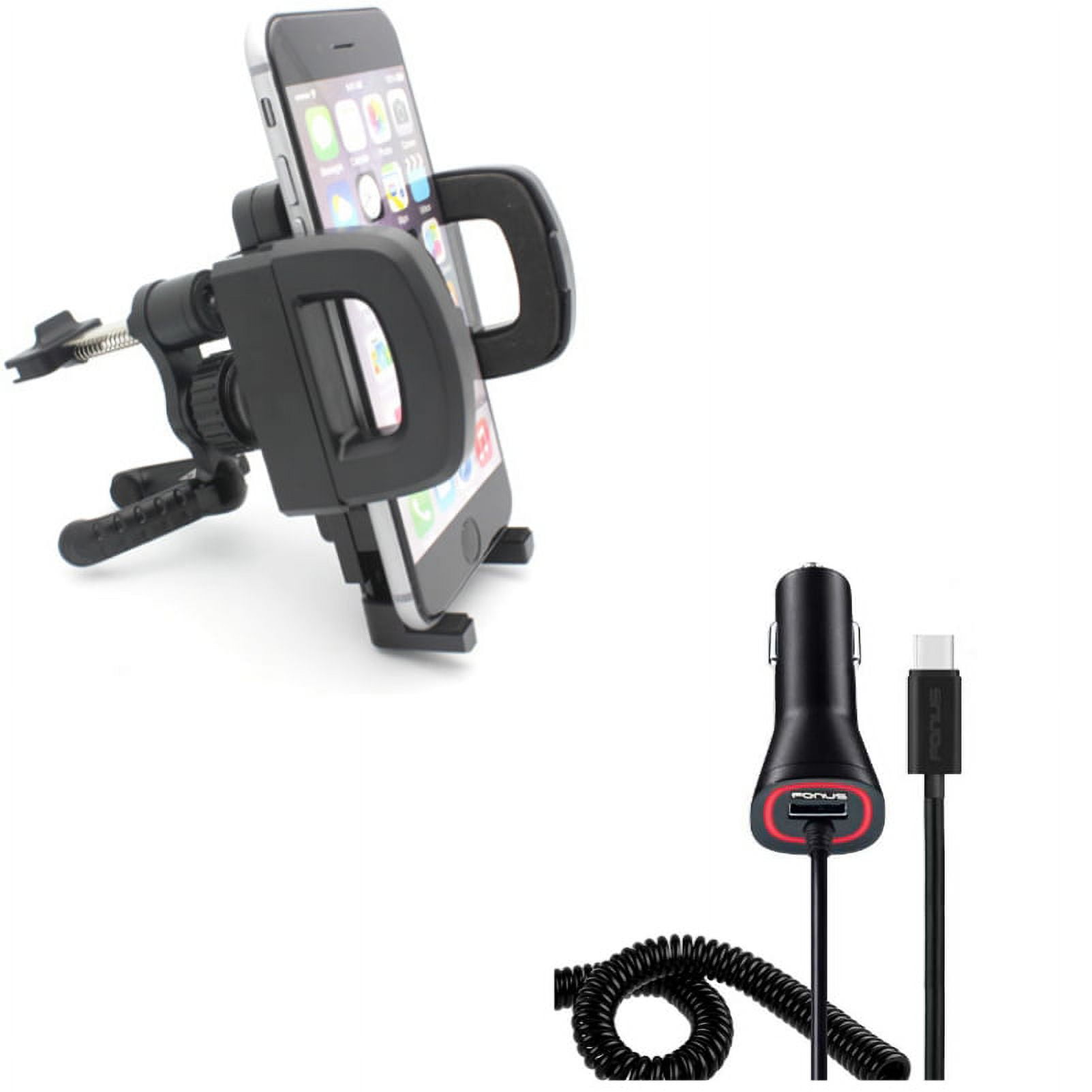 Air Vent Car Mount w Type-C Quick Car Charger for Google Pixel 6/Pro ...