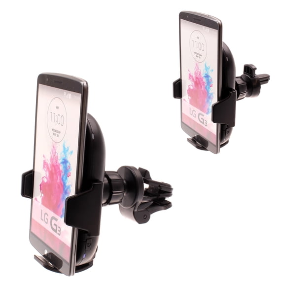 Air Vent Car Wireless Charger Mount for iPhone 16/Pro/Max/Plus - Holder Fast Charge Cradle Dock Auto Sensor