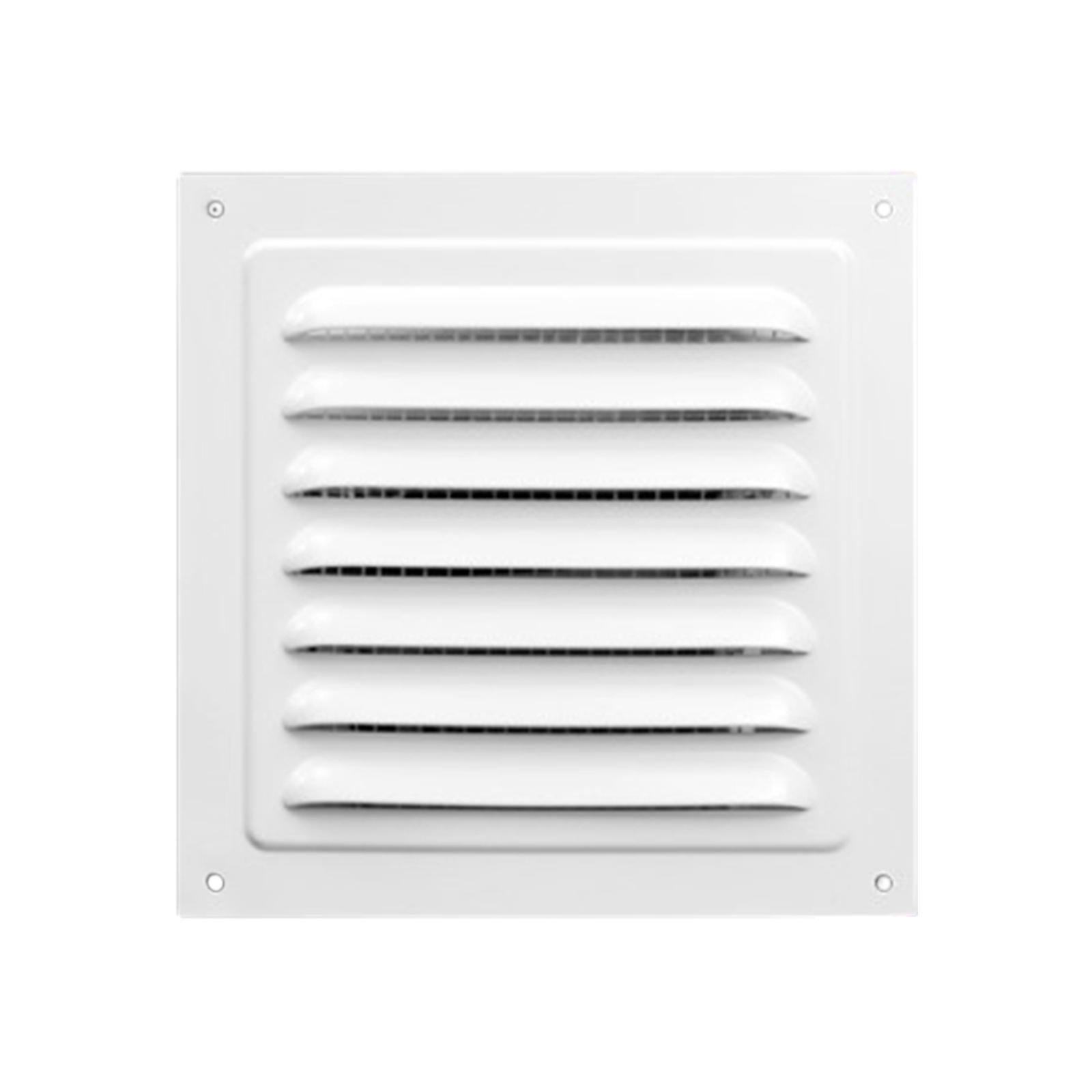 Air Vent Cover Air Vent Grille Square Aluminum Alloy White Ventilation