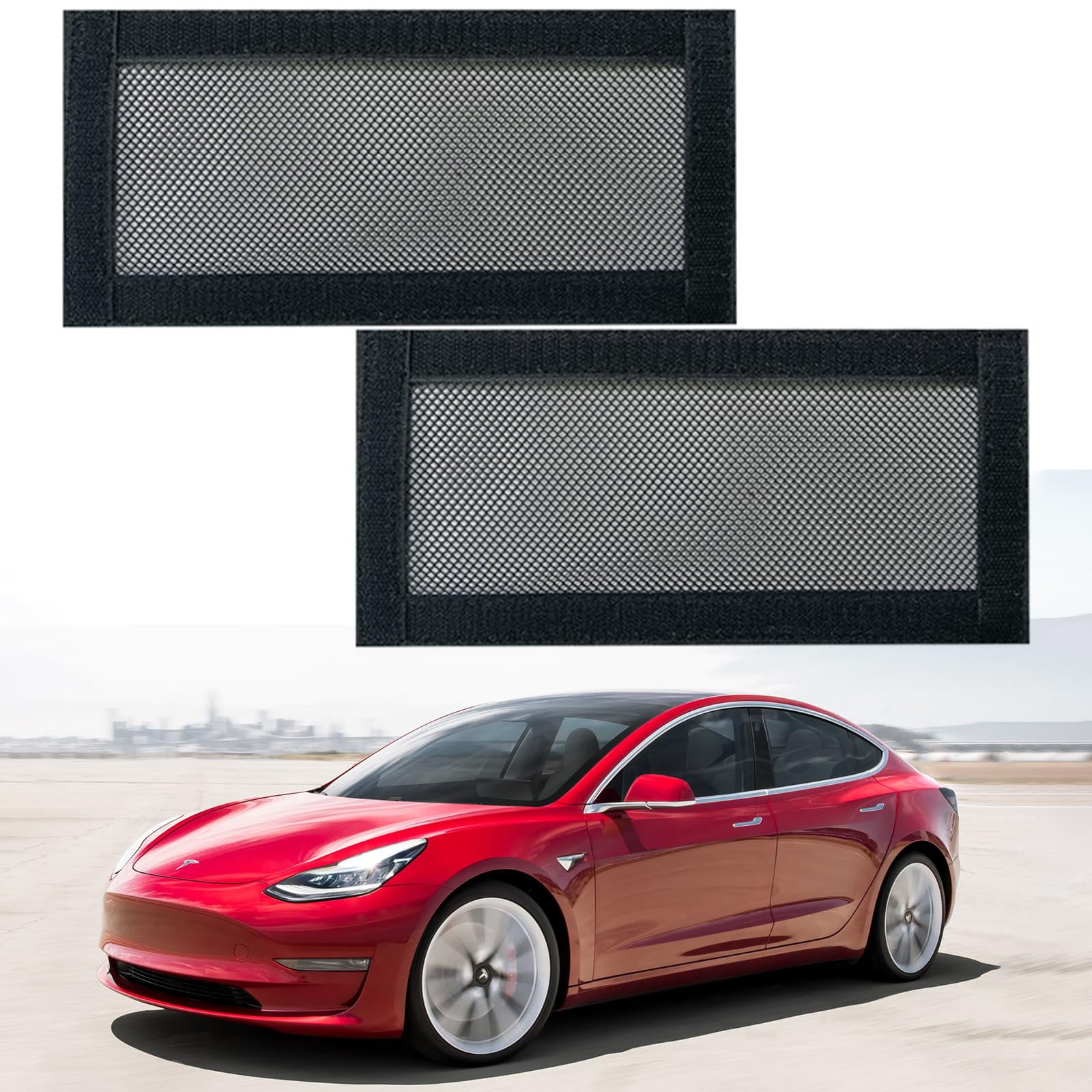 Air Vent Cover Grilles Protector for Tesla 4TSL Rear Seat Air