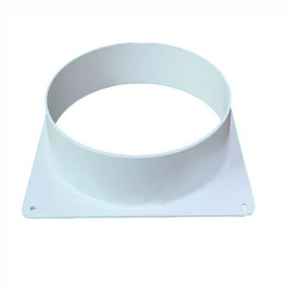 Air Vent Duct Connector Flange Straight Ventilation Pipe Plastic Ducting Tools
