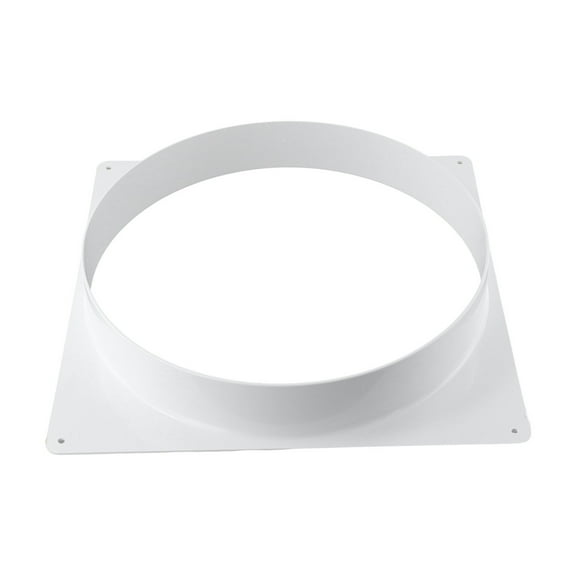 Air Vent Duct Connector Flange Straight Ventilation Pipe Plastic Ducting Tools