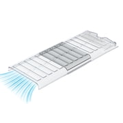 Air Vent Extender for Under Furniture Floor Vent Deflector for Floor Register Up to 12" Wide, Extends from 17"-33" 1 pack