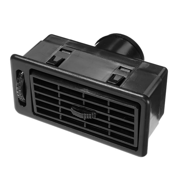 ifundom Car Interior Vent Trim Black ABS Durable Air Conditioner Outlet for Dashboard