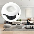Air Vent Grille Circular Indoor Ventilation Outlet Duct Pipe Cover Cap