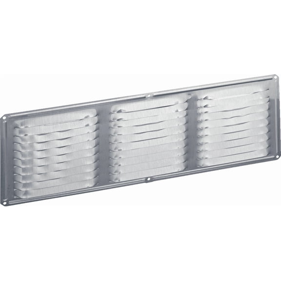 Air Vent Aluminum Under Eave Vent - Pack of 2 Residential Use, Standard Application