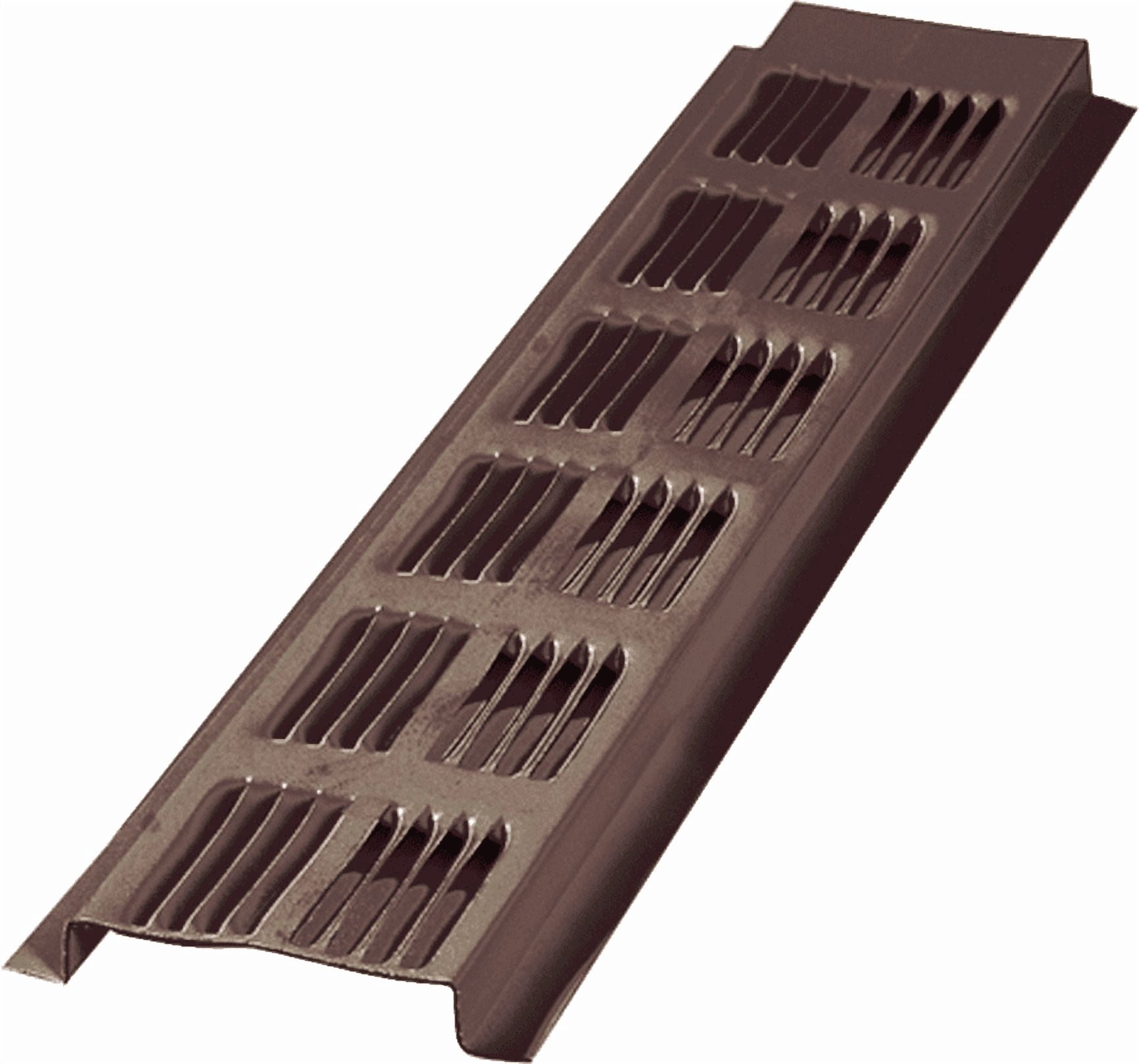 Air Vent Continuous Aluminum Soffit and Under Eave Vent - Retrofit - Pack of 4 — Residential Use, Standard Application