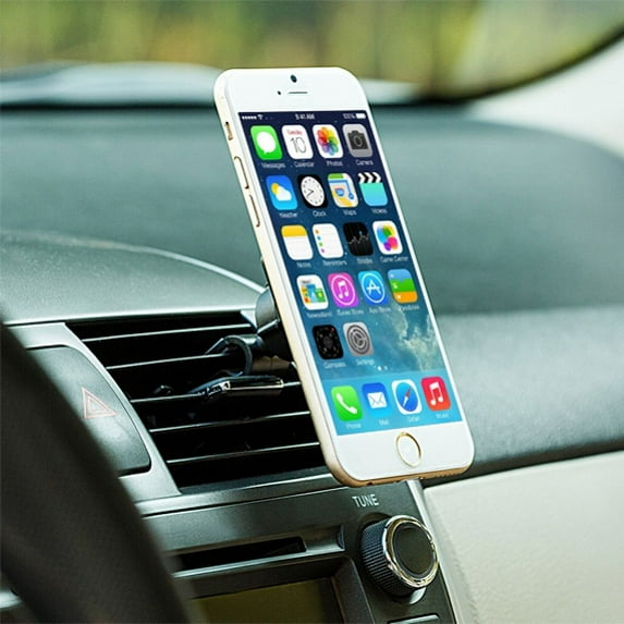 Air Vent Magnetic Car Mount Holder Swivel Dock Strong Grip W8R for LG Tribute Empire, Escape Plus, Stylo 5 4 Plus 3 Plus 2 Plus, Prime 2, Aristo 4 Plus - Motorola One, Moto Z4 Z3 Play Z2 Play