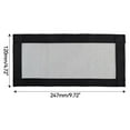 thumbnail image 1 of Air Vent Mesh Covers For Tesla For Model Y And For Model 3 2Pcs Black 24 7X12Cm Fangkenuo, 1 of 9