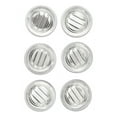 thumbnail image 1 of Air Vent Mini Louver 1" 0.18 Sq. In. Net Free Area Aluminum Mill, 1 of 1
