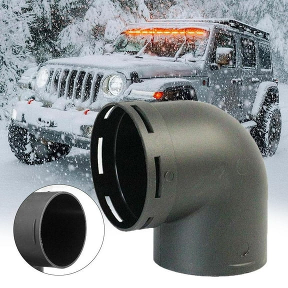 Air Vent Outlet 60MM Elbow Connector Bend Piece Duct Pipe Ducting Hose Connect