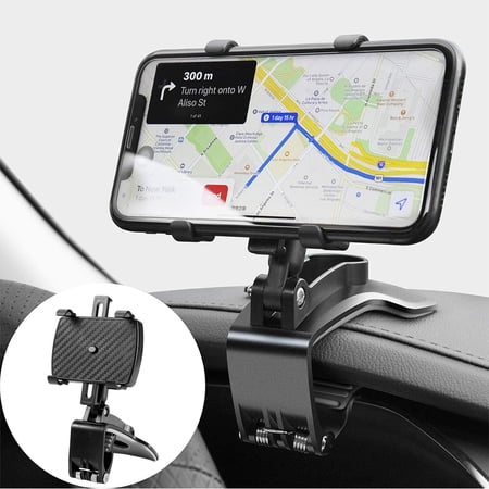Air Vent Phone Holder for Car, Universal Vehicle Cell Phone Mount Cradle with Adjustable Clip for Cell Phone, 1Pcs