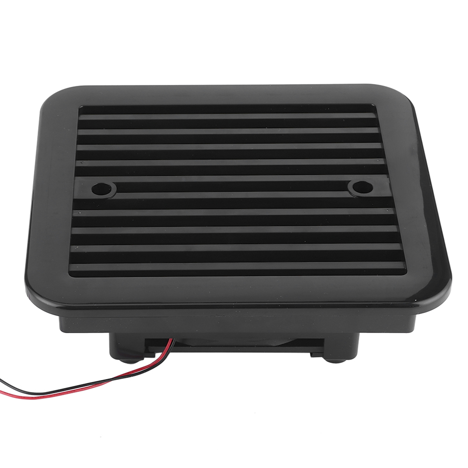 Air Vent With Fan, 12V 4W Cooling Fan With Shutters Vent OneWay Side