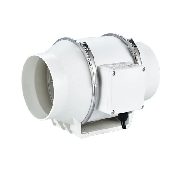 Air Ventilator Exhaust Fans Home Silent Inline Pipe Duct Fan Bathroom Extractor Ventilation Kitchen Toilet Wall ,Easy to Install