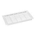 thumbnail image 1 of Air Vents Cover, 1Pcs 300 x 150mm Aluminum Alloy Mesh Air Return Vent Cover, Louvered Ventilation Grille (Silver), 1 of 5