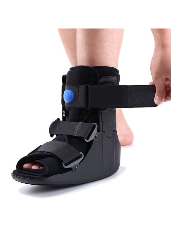 Air Walker Boot Fracture Boot Short Walking Protective Boot Fits Left or Right Foot Ankle for Injuries Fractures Sprains