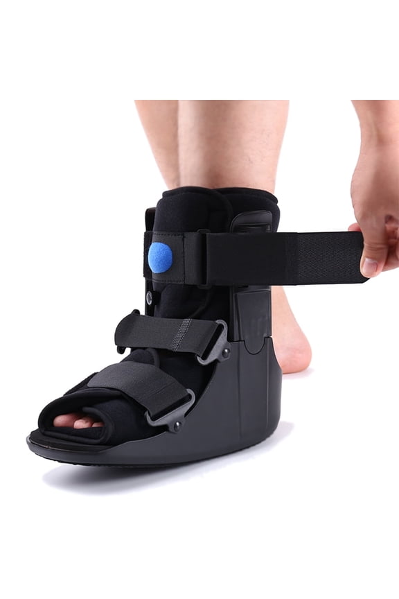 Air Walker Boot Fracture Boot Short Walking Protective Boot Fits Left or Right Foot Ankle for Injuries Fractures Sprains
