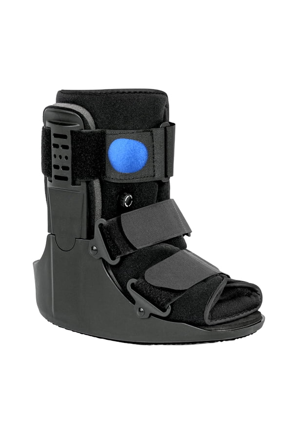 Air Walker Boot Fracture Boot Short Walking Protective Boot Fits Left or Right Foot Ankle for Injuries Fractures Sprains