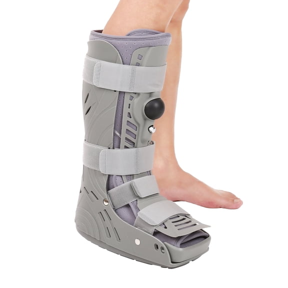 Air Walking Boot, Tall Fracture Boot, Air CAM Walker Fits Left or Right Foot, Protection for Broken Foot Sprained Ankle Fracture RecoveryMiddle