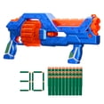 thumbnail image 1 of Air Warriors Mayhem Outrage 30-Dart Drum Pump Action Dart Blaster with 30 Accu-Blast™ Darts, Shoots Up to 80 Ft, Ages 6+, 1 of 4