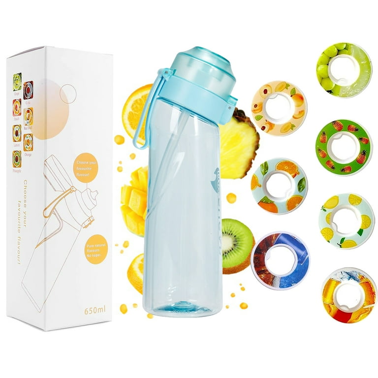 Air Water Bottle,650ML Scent Water Cup with 7-Flavour Pods, Water