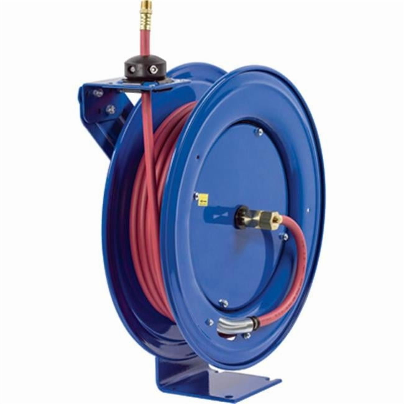 Air & Water Hose Reel with 0.375 x 50 ft. PVC Hose