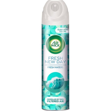 Air Wick 2 In 1 Aerosol Spray With Fresh Waters - 8 Oz..