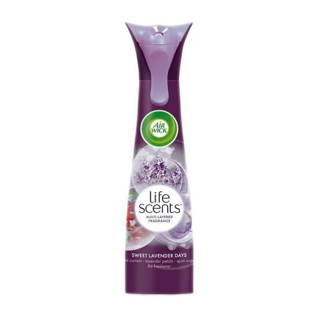 Air Wick Air Freshener Spray "Life Scents," Sweet Lavender Days 7.4 oz.