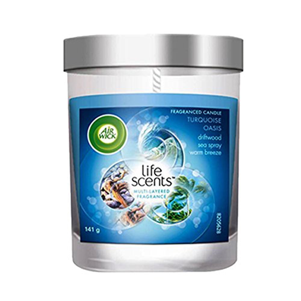 Air Wick Candle Good To Be Home Turquoise Oasis 5oz