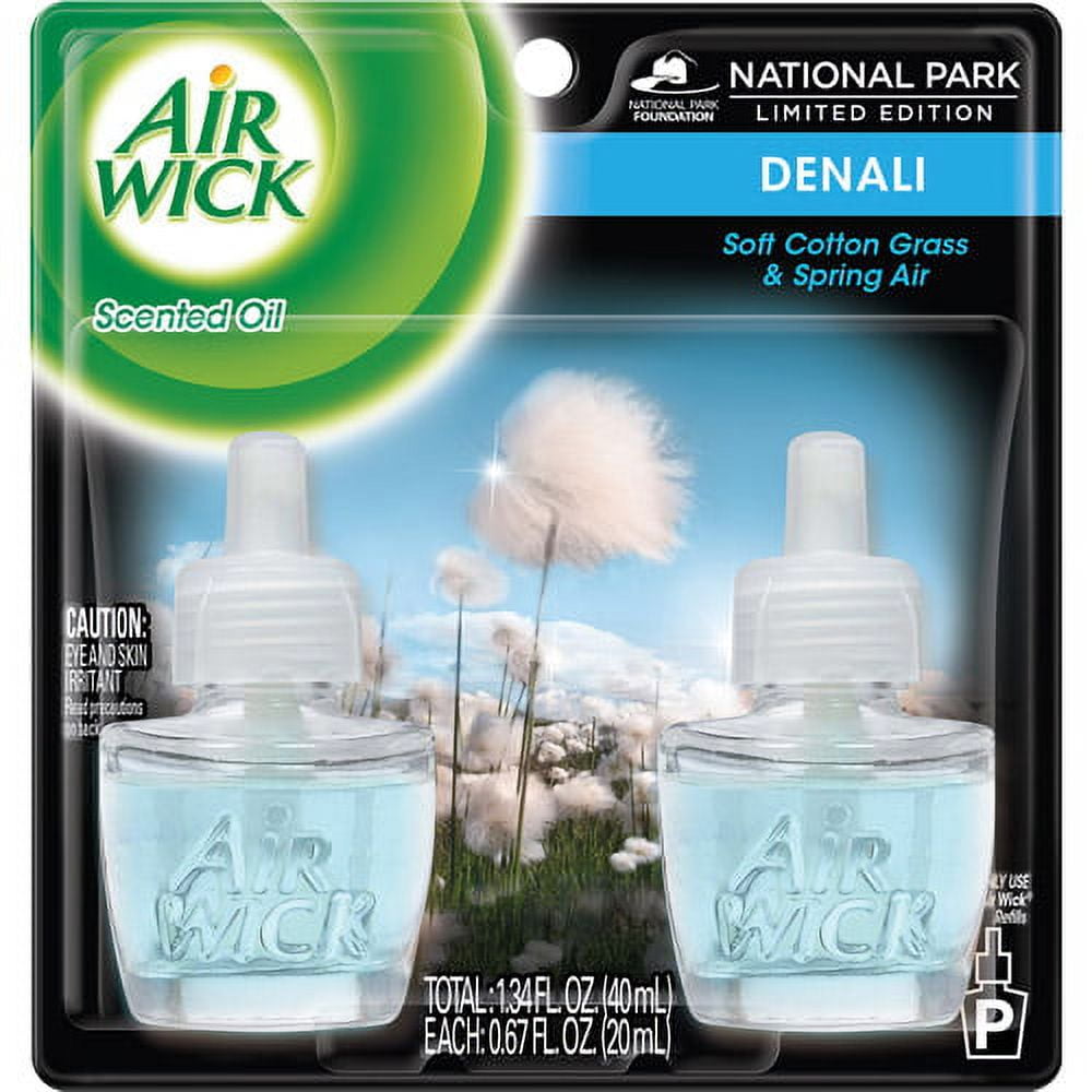 Air Wick Recharge d'huile parfumée Cotton 2 x 19 ml