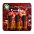 thumbnail image 1 of Air Wick Essential Mist Scented Oil Cordless Diffuser Refills, Warm Apple & Cinnamon, 3 Count, 1 of 11