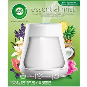 Air Wick Essential Mist Diffuser, White Gadget, 1 Count