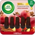 thumbnail image 1 of Air Wick Essential Mist Oils Diffuser Air Freshener Refills, Apple Cinnamon, 5 Count, 1 of 6