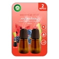 thumbnail image 1 of Air Wick Essential Mist Scented Oil Air Freshener Diffuser Refills, Refreshing Watermelon and Berries, 2 Count, 1 of 12