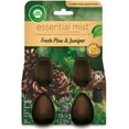Air Wick Essential Mist Refill, 2ct, Fresh Pine & Juniper, Air