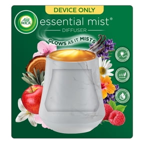 Air Wick Essential Mist Scented Oil Cordless Diffuser Device, Marble, 1 Count