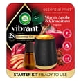 thumbnail image 1 of Air Wick Essential Mist Scented Oil Cordless Diffuser Starter Kit, Warm Apple & Cinnamon, 2 Piece, 1 of 12