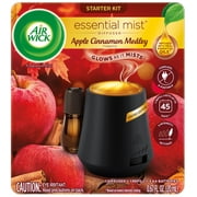 (6 pack) Air Wick Essential Mist Fall Scented Oil Air Freshener Diffuser Starter Kit, Apple Cinnamon, 2 Piece