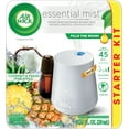 thumbnail image 1 of Air Wick Essential Mist Starter Kit (Diffuser + Refill), Coconut and Pineapple, Essential Oils Diffuser, Air Freshener, 1 of 10