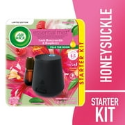 Air Wick Essential Mist Scented Oil Air Freshener Diffuser Refill, Lush Honeysuckle and Raspberry, 1 Count