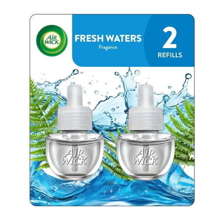 Air Wick Fresh Waters Scented Oil Air Freshener Refill - 2 Ea