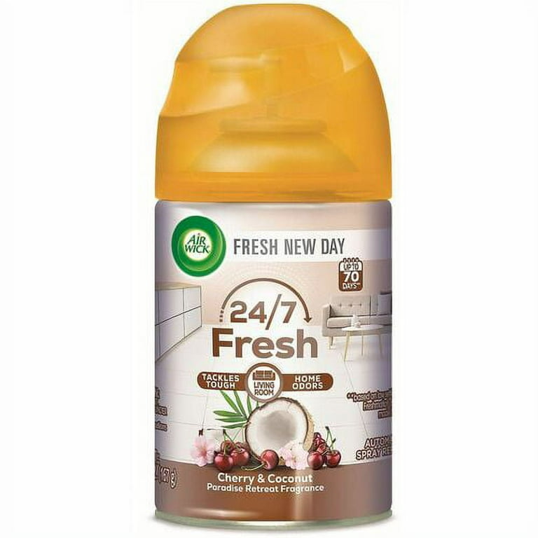 Air Wick Freshmatic Air Freshener Spray Refill - Spray - 5.9 fl oz (0.2 quart) - Freshwater - 60 Day - 6 / Carton - Odor Neutralizer Air Wick Freshmatic Air Freshener Spray Refill - Spray - 5.9 fl oz (0.2 quart) - Freshwater - 60 Day - 6 / Carton - Odor Neutralizer
