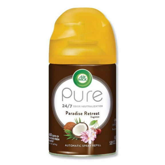 Air Wick Freshmatic Life Scents Ultra Refill, Paradise Retreat, 5.89 oz Aerosol Spray, Each