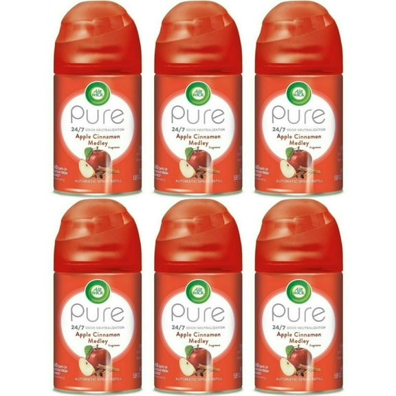 Air Wick Freshmatic Refill Automatic Spray Air Freshner- Apple Cinnamon Medley