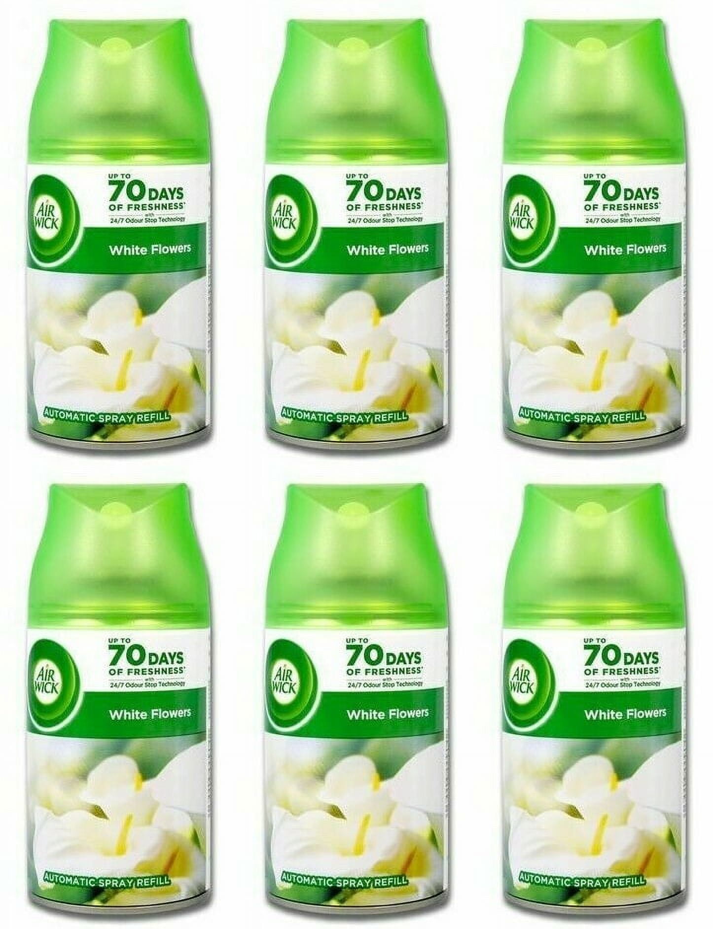 Air Wick 24/7 Active Fresh Vanilla and jasmine honeysuckle Refill for  automatic air freshener 4x228ml
