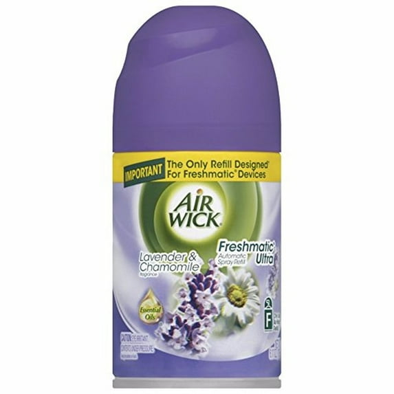 Air Wick Freshmatic Refill Automatic Spray, Lavender & Chamomile, 6.17oz, Air Freshener (Pack of 6)