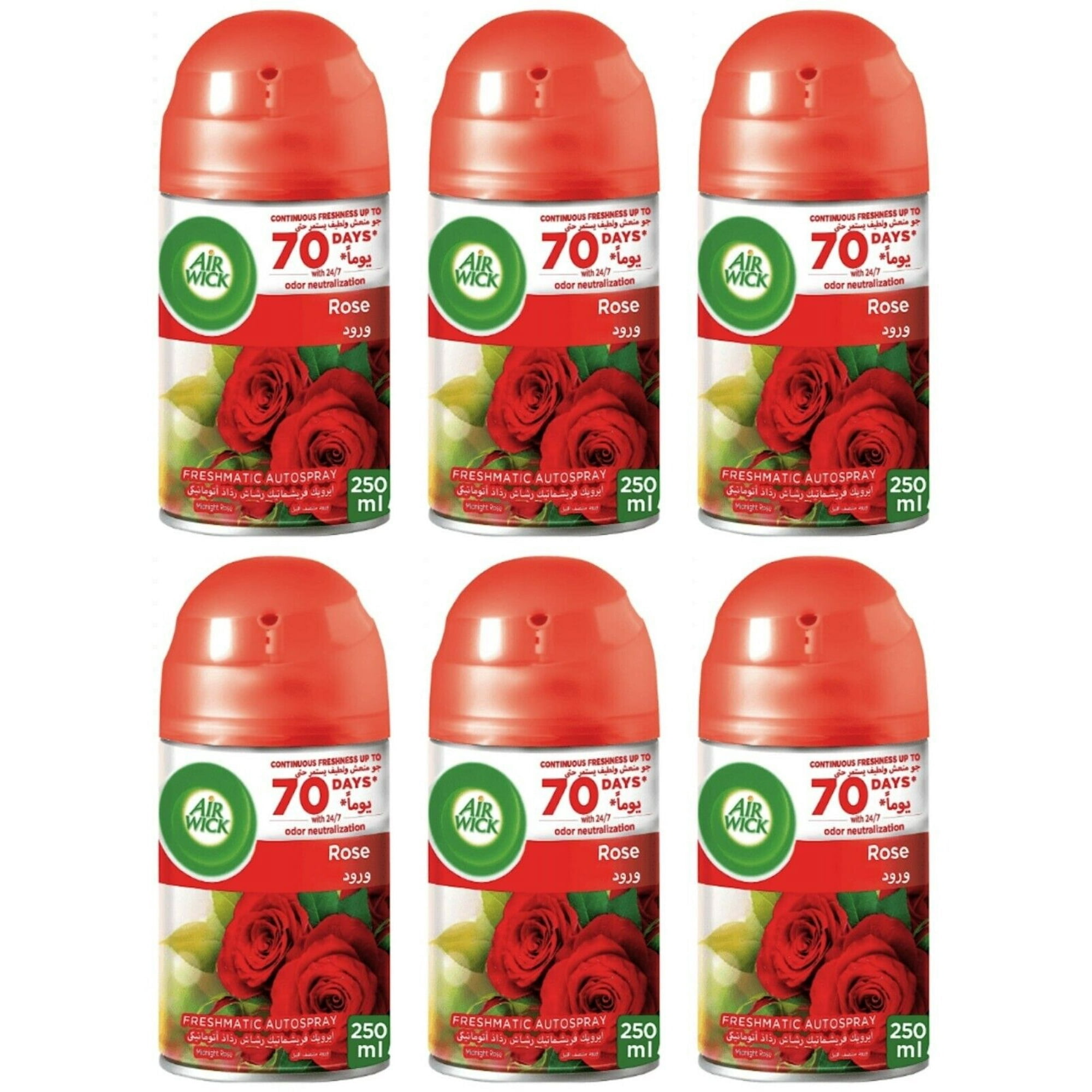 Buy Air Wick Freshmatic Max Automatic Air Freshener Spray Roses Refill  250ml Online - Carrefour Kenya