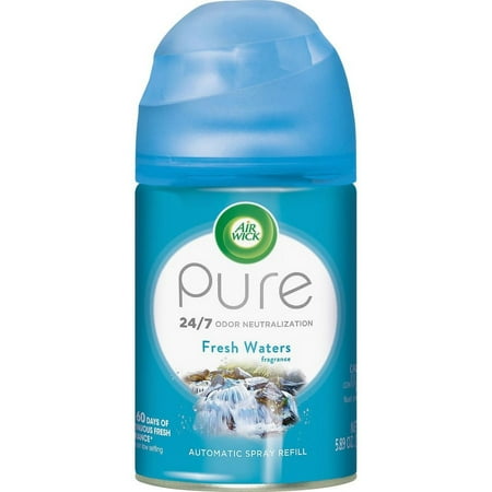Air Wick Freshmatic Refill Spray - Spray - 6.17 oz - Freshwater - 60 Day - 1 Each | Bundle of 2 Each